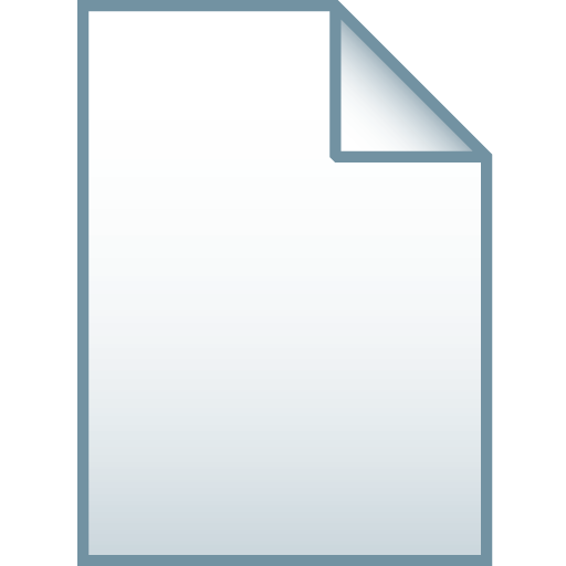 file icon blank