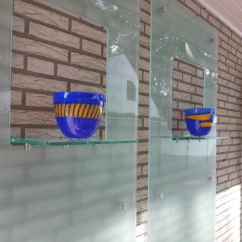 Glasregal Außenbereich Sicherheitsglas glaserei richter